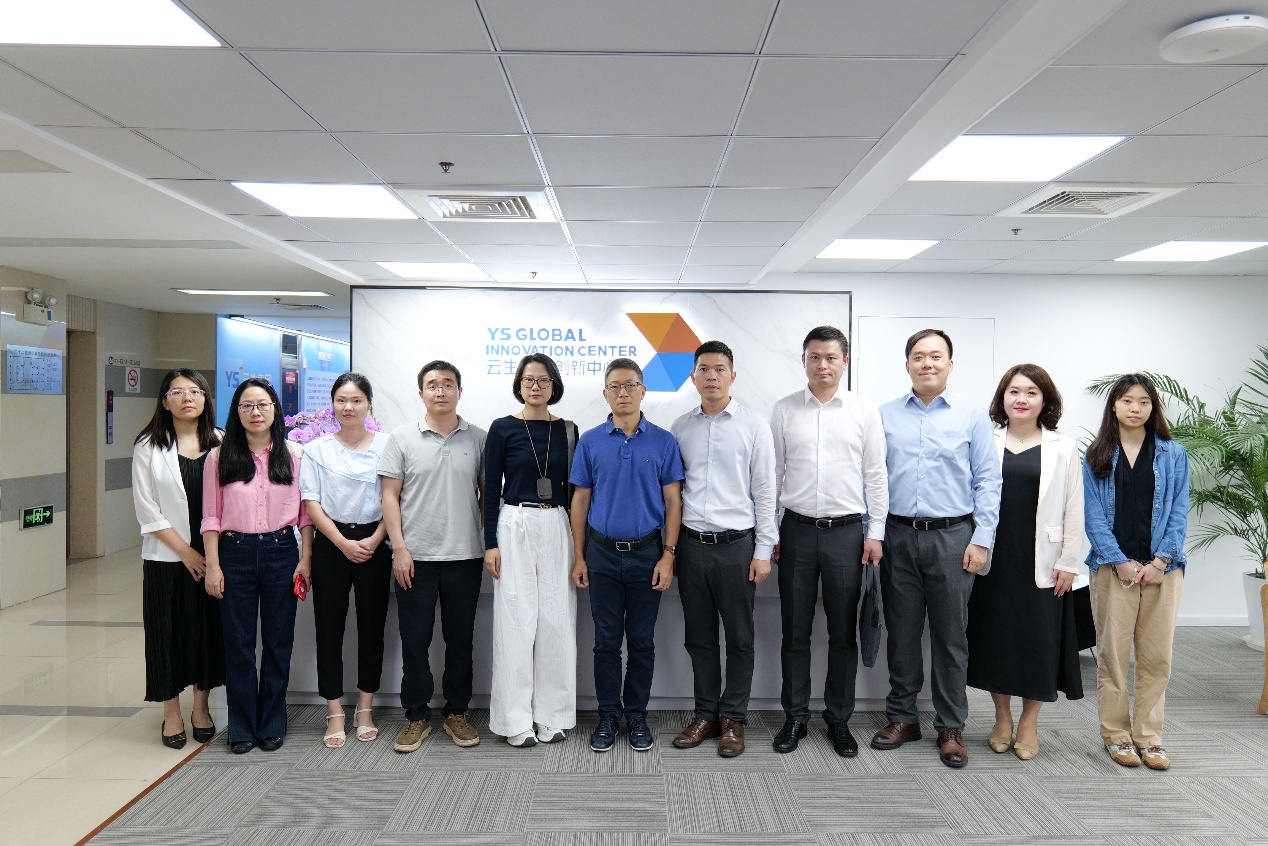 广州市白云区人力资源和社会保障局局长黄秉纲一行莅临韵嘉全球创新中心调研走访