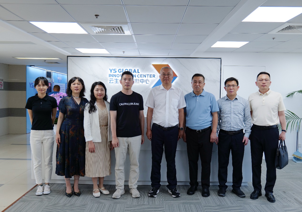 山东省烟台市人社局副局长宋军明一行莅临韵嘉全球创新中心调研走访