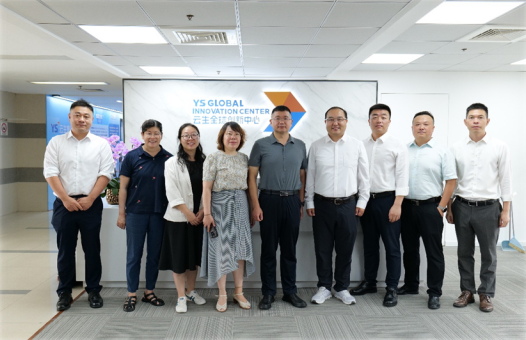 南京市秦淮区委常委、副区长黄琰一行莅临韵嘉全球创新中心调研走访